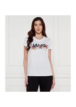 Liu Jo T-shirt | Regular Fit ze sklepu Gomez Fashion Store w kategorii Bluzki damskie - zdjęcie 184355324