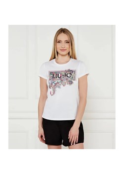 Liu Jo T-shirt | Regular Fit ze sklepu Gomez Fashion Store w kategorii Bluzki damskie - zdjęcie 184355434
