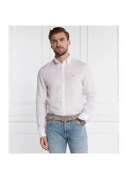 Tommy Hilfiger Lniana koszula PIGMENT DYED | Regular Fit ze sklepu Gomez Fashion Store w kategorii Koszule męskie - zdjęcie 184355544