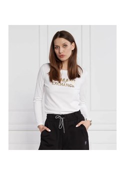 Armani Exchange Bluzka | Regular Fit ze sklepu Gomez Fashion Store w kategorii Bluzki damskie - zdjęcie 184355700