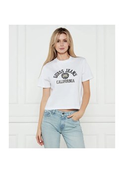 Guess Jeans T-shirt | Cropped Fit ze sklepu Gomez Fashion Store w kategorii Bluzki damskie - zdjęcie 184355762