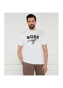 BOSS ORANGE T-shirt Te_Bossfish | Regular Fit ze sklepu Gomez Fashion Store w kategorii T-shirty męskie - zdjęcie 184355792