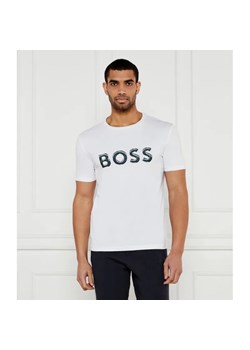 BOSS GREEN T-shirt Tee Logo | Regular Fit | stretch ze sklepu Gomez Fashion Store w kategorii T-shirty męskie - zdjęcie 184355801