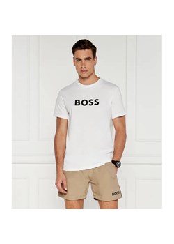 BOSS BLACK T-shirt RN | Regular Fit ze sklepu Gomez Fashion Store w kategorii T-shirty męskie - zdjęcie 184355903