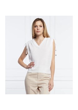 Peserico Lniana bluzka | Regular Fit ze sklepu Gomez Fashion Store w kategorii Bluzki damskie - zdjęcie 184356061