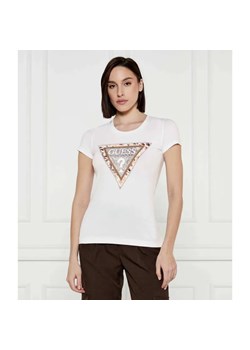 GUESS T-shirt CHEETA | Slim Fit ze sklepu Gomez Fashion Store w kategorii Bluzki damskie - zdjęcie 184356202