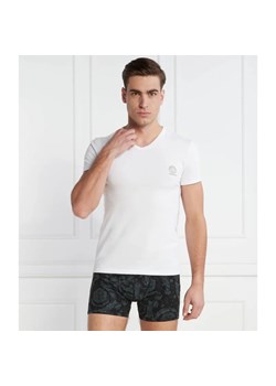 Versace T-shirt | Regular Fit | stretch ze sklepu Gomez Fashion Store w kategorii T-shirty męskie - zdjęcie 184356284