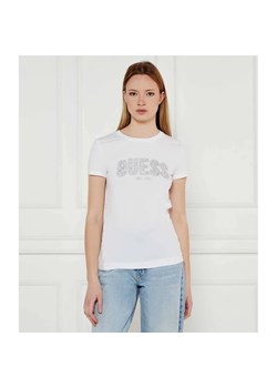 GUESS T-shirt | Slim Fit ze sklepu Gomez Fashion Store w kategorii Bluzki damskie - zdjęcie 184356350
