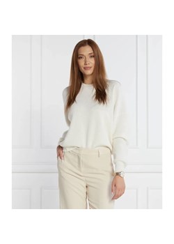 Peserico Wełniany sweter | Regular Fit | z dodatkiem jedwabiu ze sklepu Gomez Fashion Store w kategorii Swetry damskie - zdjęcie 184356360
