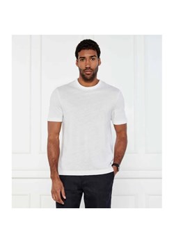 BOSS BLACK T-shirt H-Taut 28 | Regular Fit | z dodatkiem lnu ze sklepu Gomez Fashion Store w kategorii T-shirty męskie - zdjęcie 184356412