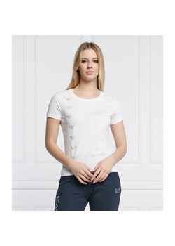 EA7 T-shirt | Regular Fit ze sklepu Gomez Fashion Store w kategorii Bluzki damskie - zdjęcie 184356430