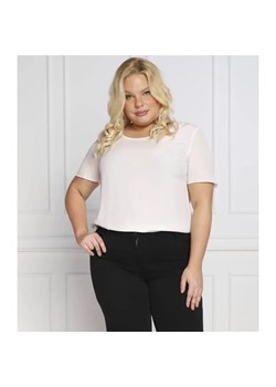Persona by Marina Rinaldi Bluzka BELLA pluse size | Regular Fit | z dodatkiem jedwabiu ze sklepu Gomez Fashion Store w kategorii Bluzki damskie - zdjęcie 184356444