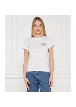 Karl Lagerfeld T-shirt ikon seasonal | Slim Fit ze sklepu Gomez Fashion Store w kategorii Bluzki damskie - zdjęcie 184356480
