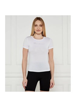 EA7 T-shirt | Slim Fit ze sklepu Gomez Fashion Store w kategorii Bluzki damskie - zdjęcie 184356513