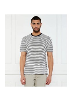 BOSS BLACK T-shirt H-Taut 28 | Regular Fit | z dodatkiem lnu ze sklepu Gomez Fashion Store w kategorii T-shirty męskie - zdjęcie 184356521
