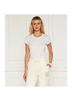 Armani Exchange T-shirt | Slim Fit ze sklepu Gomez Fashion Store w kategorii Bluzki damskie - zdjęcie 184356553