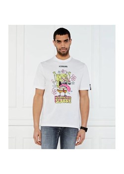 Iceberg T-shirt Iceberg x Spongebob | Regular Fit ze sklepu Gomez Fashion Store w kategorii T-shirty męskie - zdjęcie 184356590