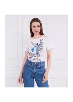 Marc Cain T-shirt | Regular Fit ze sklepu Gomez Fashion Store w kategorii Bluzki damskie - zdjęcie 184356594
