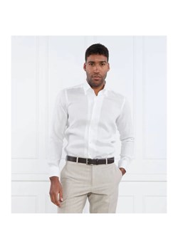 Emanuel Berg Lniana koszula bellagio | Slim Fit ze sklepu Gomez Fashion Store w kategorii Koszule męskie - zdjęcie 184356680
