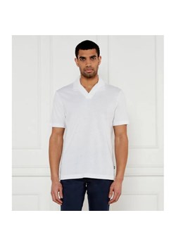 BOSS BLACK Polo H-Ponti 28 | Regular Fit | z dodatkiem lnu ze sklepu Gomez Fashion Store w kategorii T-shirty męskie - zdjęcie 184356683