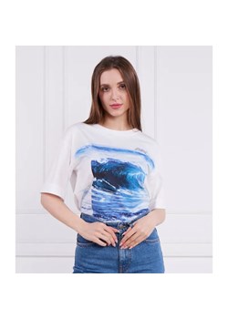 Marc Cain T-shirt | Regular Fit ze sklepu Gomez Fashion Store w kategorii Bluzki damskie - zdjęcie 184356903