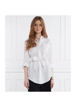 LAUREN RALPH LAUREN Lniana koszula | Regular Fit ze sklepu Gomez Fashion Store w kategorii Koszule damskie - zdjęcie 184356974