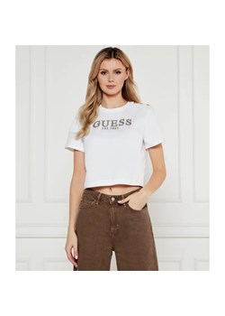 GUESS T-shirt | Cropped Fit ze sklepu Gomez Fashion Store w kategorii Bluzki damskie - zdjęcie 184356983