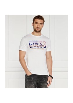 GUESS T-shirt CITY OF PALMS | Slim Fit ze sklepu Gomez Fashion Store w kategorii T-shirty męskie - zdjęcie 184356984