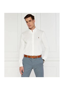 POLO RALPH LAUREN Koszula KNIT OXFORD | Regular Fit ze sklepu Gomez Fashion Store w kategorii Koszule męskie - zdjęcie 184357024