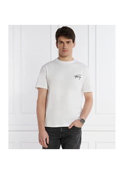 Tommy Jeans T-shirt SIGNATURE | Regular Fit ze sklepu Gomez Fashion Store w kategorii T-shirty męskie - zdjęcie 184357164