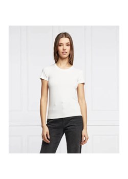 Patrizia Pepe T-shirt MAGLIA | Regular Fit ze sklepu Gomez Fashion Store w kategorii Bluzki damskie - zdjęcie 184357234