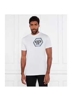 Philipp Plein T-shirt Hexagon | Regular Fit ze sklepu Gomez Fashion Store w kategorii T-shirty męskie - zdjęcie 184357264