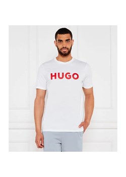 HUGO T-shirt Dulivio | Regular Fit ze sklepu Gomez Fashion Store w kategorii T-shirty męskie - zdjęcie 184357303