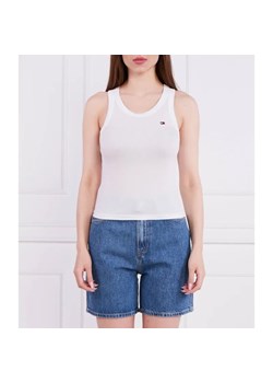 Tommy Hilfiger Top THXSM RIB TANK TOP | Regular Fit ze sklepu Gomez Fashion Store w kategorii Bluzki damskie - zdjęcie 184357330