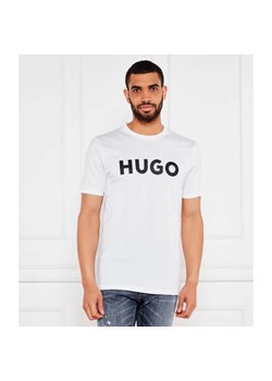 HUGO T-shirt Dulivio | Regular Fit ze sklepu Gomez Fashion Store w kategorii T-shirty męskie - zdjęcie 184357364