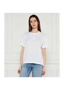 BOSS BLACK T-shirt Ecosa2 | Regular Fit ze sklepu Gomez Fashion Store w kategorii Bluzki damskie - zdjęcie 184357641