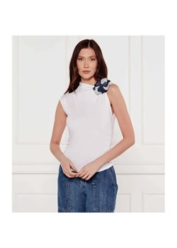 GUESS Bluzka ARIANE 3D | Slim Fit ze sklepu Gomez Fashion Store w kategorii Bluzki damskie - zdjęcie 184357701
