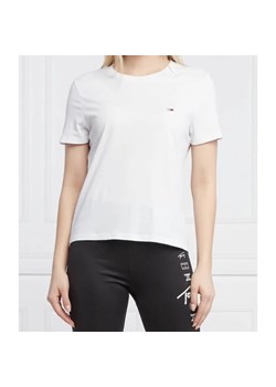 Tommy Jeans T-shirt | Regular Fit ze sklepu Gomez Fashion Store w kategorii Bluzki damskie - zdjęcie 184357763