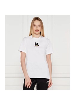 Karl Lagerfeld T-shirt Karl Lagerfeld x Disney | Regular Fit ze sklepu Gomez Fashion Store w kategorii Bluzki damskie - zdjęcie 184357783