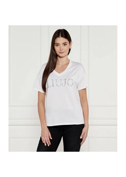 Liu Jo T-shirt | Regular Fit ze sklepu Gomez Fashion Store w kategorii Bluzki damskie - zdjęcie 184357944
