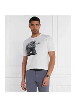 HUGO T-shirt Dibeach | Regular Fit ze sklepu Gomez Fashion Store w kategorii T-shirty męskie - zdjęcie 184358192