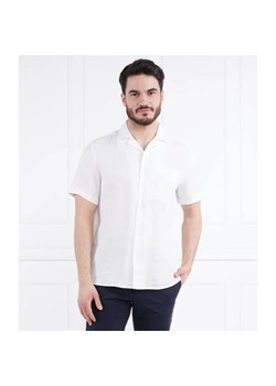 HUGO Lniana koszula Ellino 10248298 01 | Straight fit ze sklepu Gomez Fashion Store w kategorii Koszule męskie - zdjęcie 184358240
