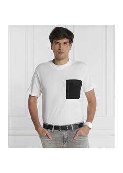 Calvin Klein Jeans T-shirt MIX MEDIA | Regular Fit ze sklepu Gomez Fashion Store w kategorii T-shirty męskie - zdjęcie 184358254