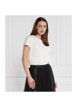 Liu Jo Sport T-shirt | Regular Fit ze sklepu Gomez Fashion Store w kategorii Bluzki damskie - zdjęcie 184358264