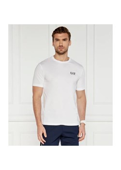 EA7 T-shirt | Slim Fit - id: E7245M000155100 - marki Emporio Armani - 184358271 EA7 T-shirt | Slim Fit ze sklepu Gomez Fashion Store w kategorii T-shirty męskie - zdjęcie 184358271