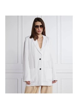 Tommy Hilfiger Lniana marynarka | Relaxed fit ze sklepu Gomez Fashion Store w kategorii Marynarki damskie - zdjęcie 184358281
