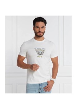 GUESS T-shirt SS CN GUESS WINGS LOGO TEE | Slim Fit ze sklepu Gomez Fashion Store w kategorii T-shirty męskie - zdjęcie 184358393