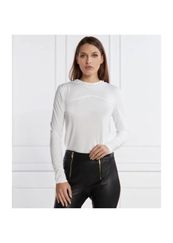 Karl Lagerfeld Bluzka lslv embellished | Regular Fit ze sklepu Gomez Fashion Store w kategorii Bluzki damskie - zdjęcie 184358533