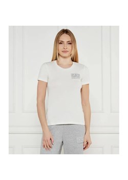 EA7 T-shirt | Regular Fit ze sklepu Gomez Fashion Store w kategorii Bluzki damskie - zdjęcie 184358550