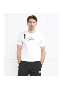EA7 T-shirt | Regular Fit ze sklepu Gomez Fashion Store w kategorii T-shirty męskie - zdjęcie 184358641